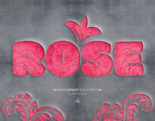 漫画风字体PS样机图片