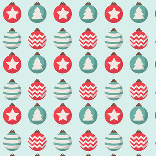 圣诞装饰图案背景图