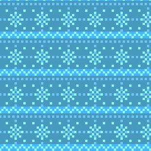蓝色雪花条纹图案背景
