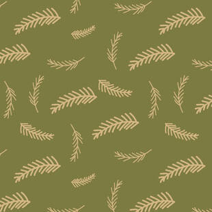 橄榄叶图案背景纹理