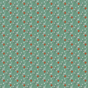 绿色碎花图案背景纹理