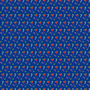 蓝色底多彩图案纹理背景