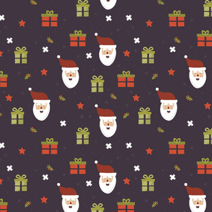 圣诞主题图案背景