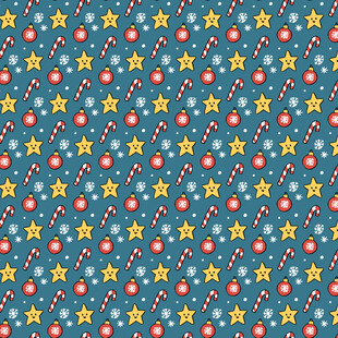 圣诞主题星星图案背景