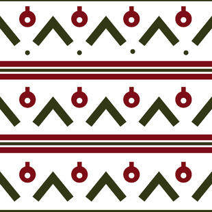 圣诞几何图案装饰纹理