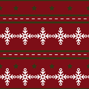 圣诞雪花图案纹理背景