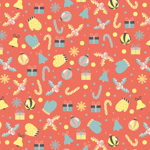 多彩卡通工具图案背景