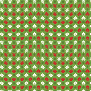 红绿花卉图案背景