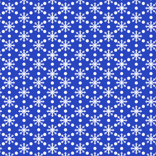 蓝色雪花图案背景纹理