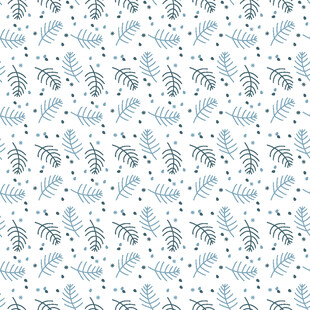 浅蓝色叶子图案背景纹理