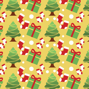 圣诞主题图案背景