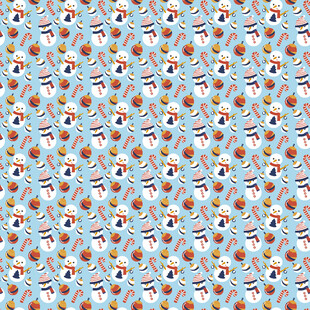 清新花卉图案布料纹理