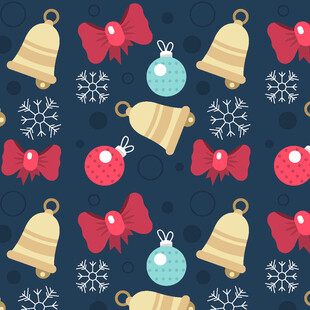 圣诞装饰图案背景