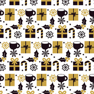 节日主题图案背景设计