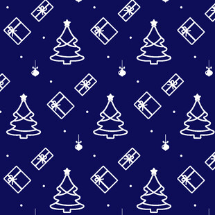 圣诞主题图案背景设计