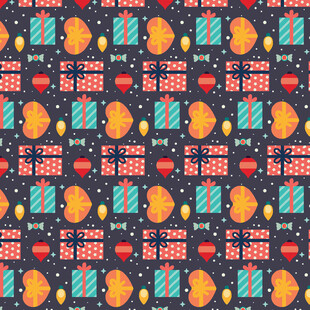 生日主题多彩图案背景