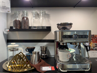 专业咖啡制作设备展示
