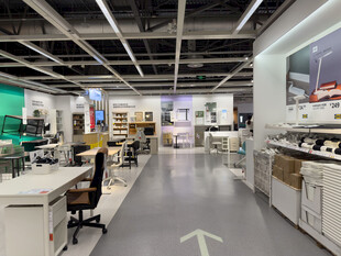 现代办公家具展示空间