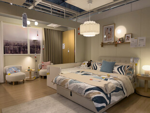 现代简约风温馨卧室场景