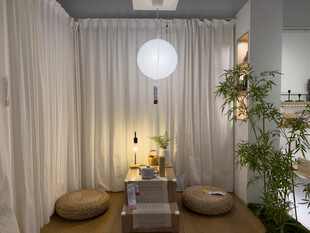 日式禅意茶室静谧空间