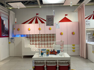 梦幻粉色儿童房