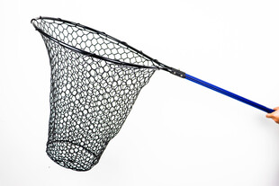 蓝色手柄捕鱼网