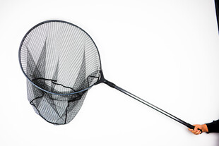 黑色捕虫网特写