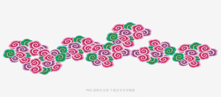 粉色花朵图案背景