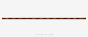 简约棕色长条装饰元素