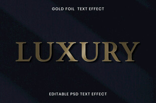 金属文字样机图片