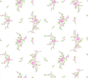 粉色花卉图案背景纹理
