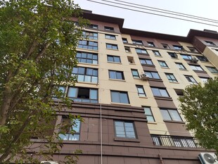 多层住宅楼外观景观