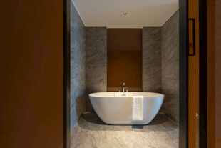 现代简约风格独立式浴缸