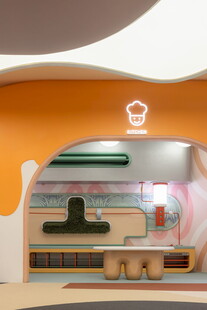 现代风格室内微缩景观模型