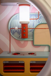 复古风格厨房局部展示