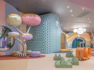 儿童梦幻游乐空间场景