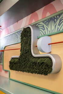 绿植打造的创意点赞造型