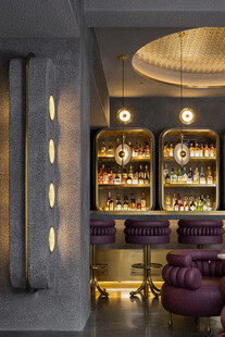 奢华现代酒吧室内场景