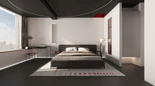 现代简约风格卧室空间