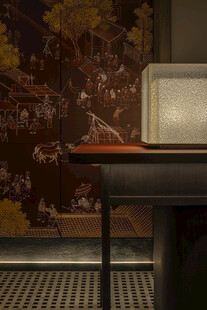 复古室内场景中的精致物件