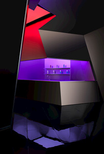 炫酷立体几何灯光装置