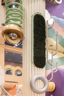 儿童游乐设施局部特写