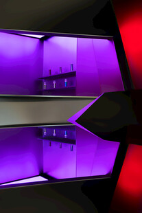 炫酷紫色灯光汽车部件