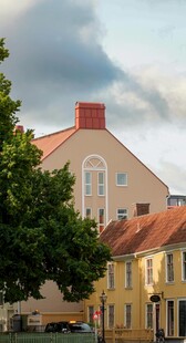 欧式小镇建筑风景