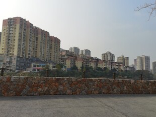 城市住宅区远景景观