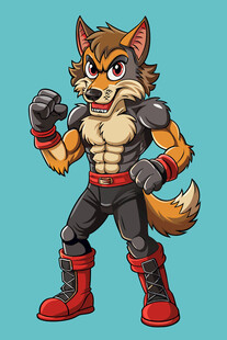 拟人化狐狸战士