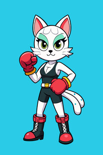 拳击小猫