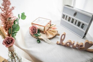 浪漫婚礼装饰摆件