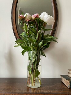 花瓶中的多彩花卉