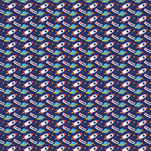 几何图案彩色无缝背景图